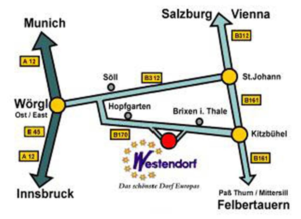 Haus Glanzern Apartman Westendorf Kültér fotó